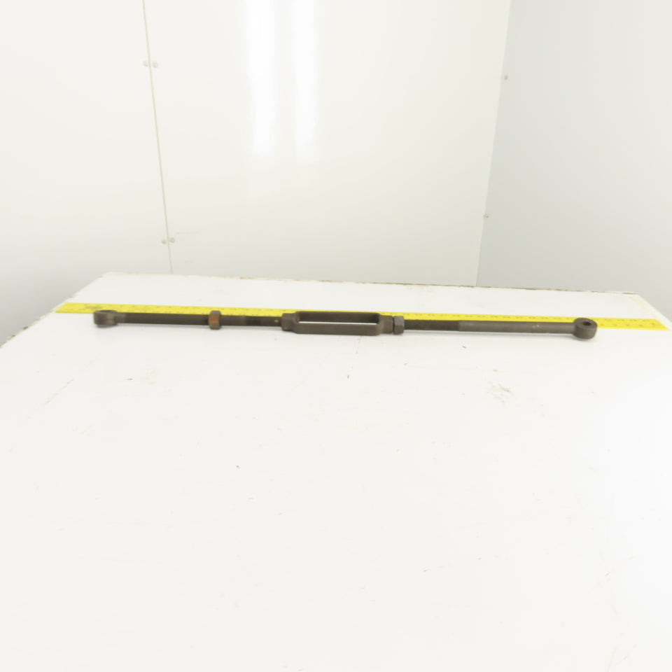 7/8" Steel Turnbuckle 36" Extended 7/8" Pin x 5/8 Pin
