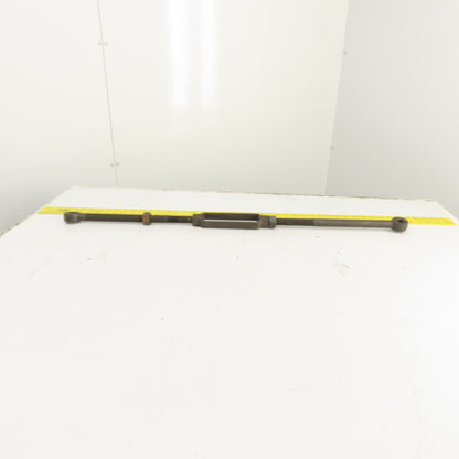 7/8" Steel Turnbuckle 36" Extended 7/8" Pin x 5/8 Pin