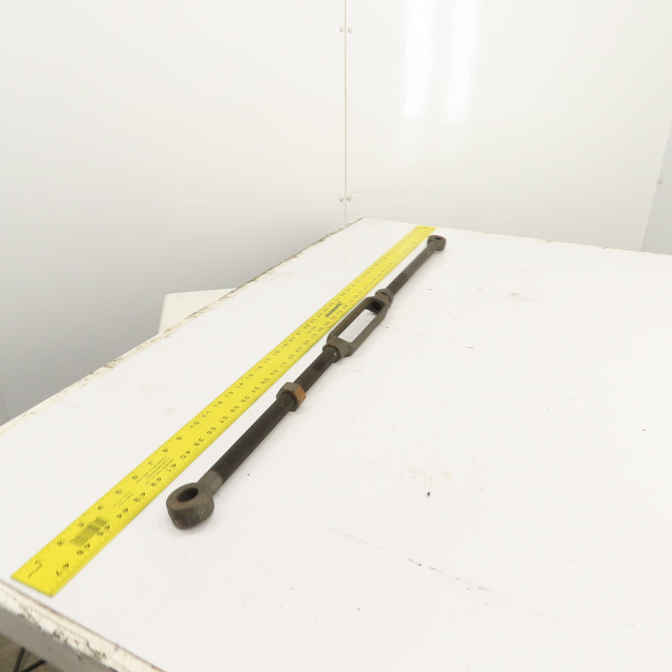 7/8" Steel Turnbuckle 36" Extended 7/8" Pin x 5/8 Pin