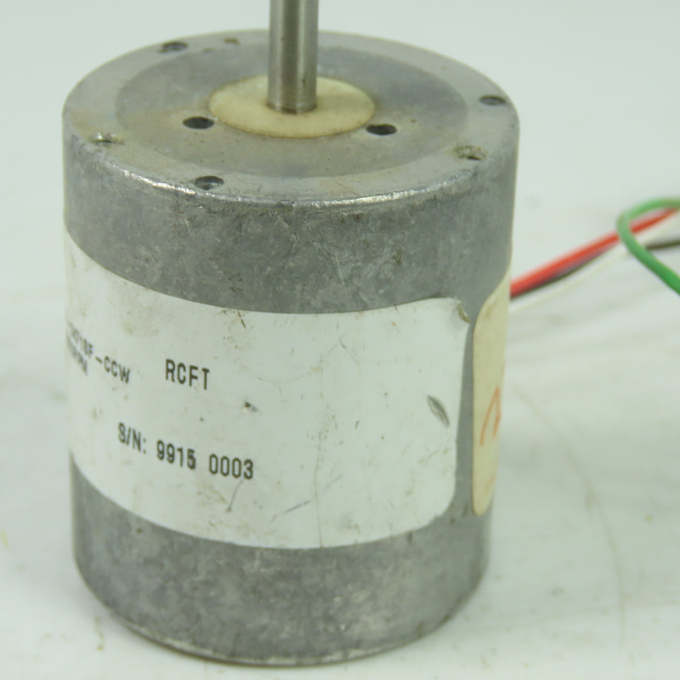 Ametek M22F055-3008-028-3HIS-3471SF-CCW Electric Motor 27.6VDC 0.41A 2800RPM