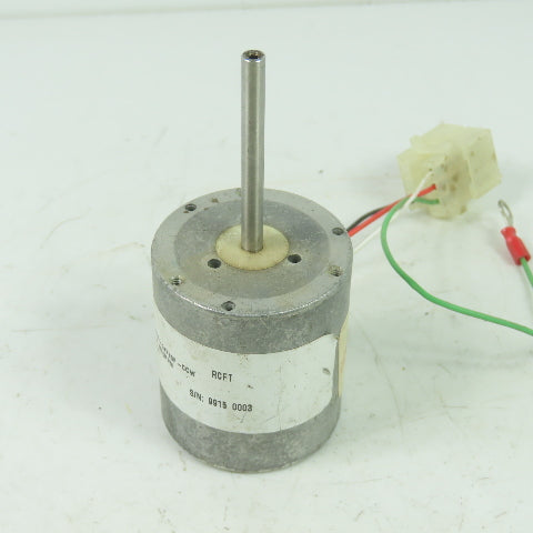 Ametek M22F055-3008-028-3HIS-3471SF-CCW Electric Motor 27.6VDC 0.41A 2800RPM