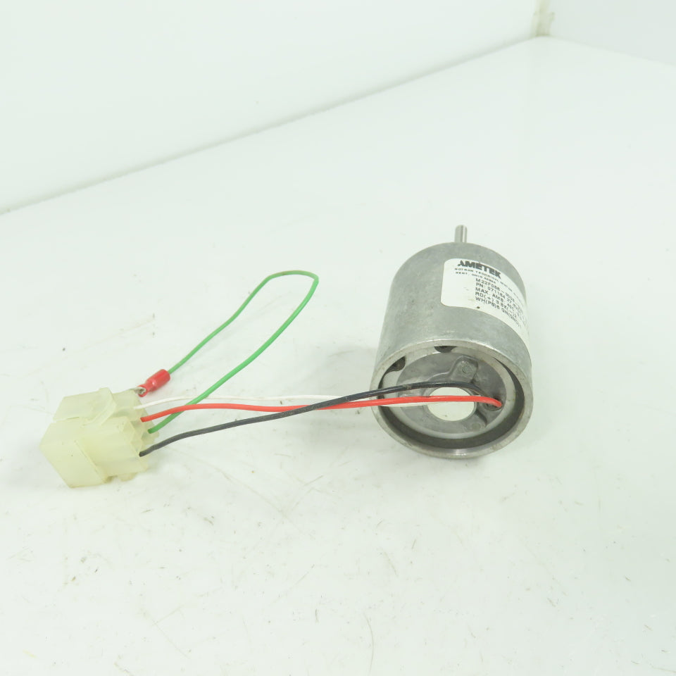 Ametek M22F055-3008-028-3HIS-3471SF-CCW Electric Motor 27.6VDC 0.41A 2800RPM