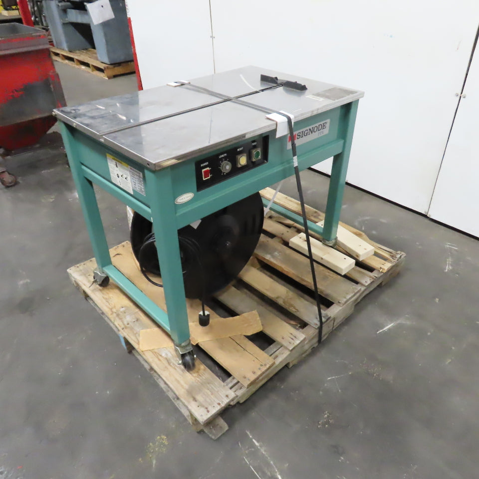 Signode TTX-593 Semi-Automatic Strapping Banding Machine 1Ph 110V REPAIR