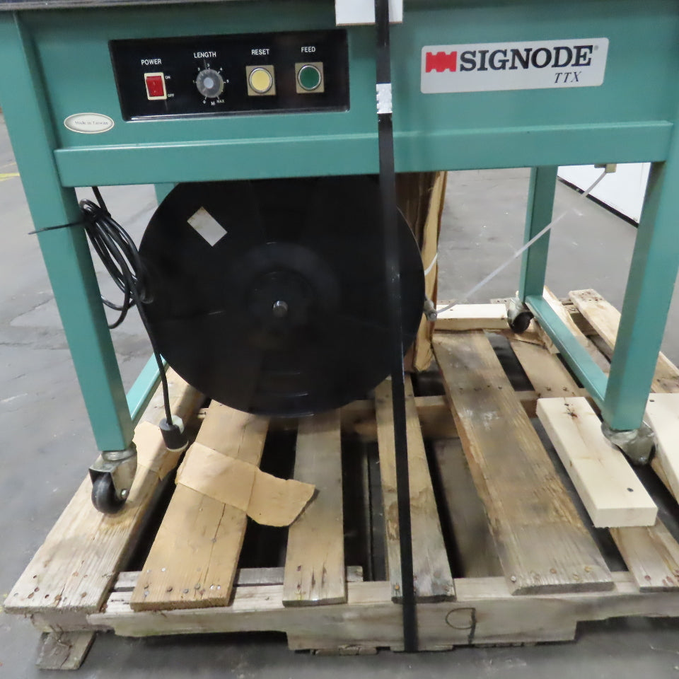 Signode TTX-593 Semi-Automatic Strapping Banding Machine 1Ph 110V REPAIR