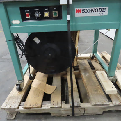 Signode TTX-593 Semi-Automatic Strapping Banding Machine 1Ph 110V REPAIR