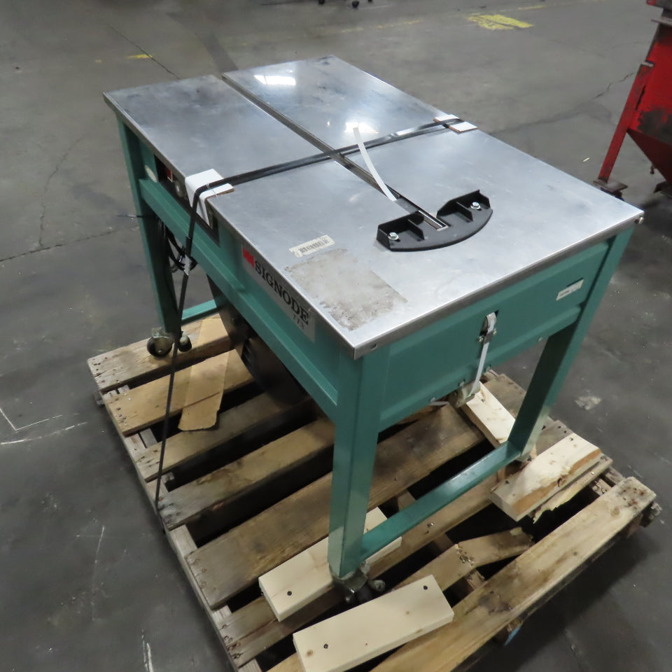 Signode TTX-593 Semi-Automatic Strapping Banding Machine 1Ph 110V REPAIR