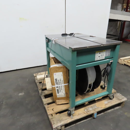 Signode TTX-593 Semi-Automatic Strapping Banding Machine 1Ph 110V REPAIR