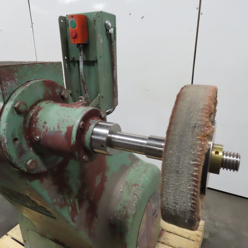 Hammond 7.5HP Double Head Polishing & Buffing Lathe Jack 230/460V 3PH (5-R0L-B)