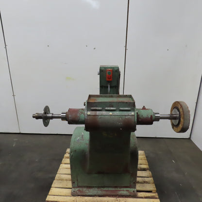 Hammond 7.5HP Double Head Polishing & Buffing Lathe Jack 230/460V 3PH (5-R0L-B)