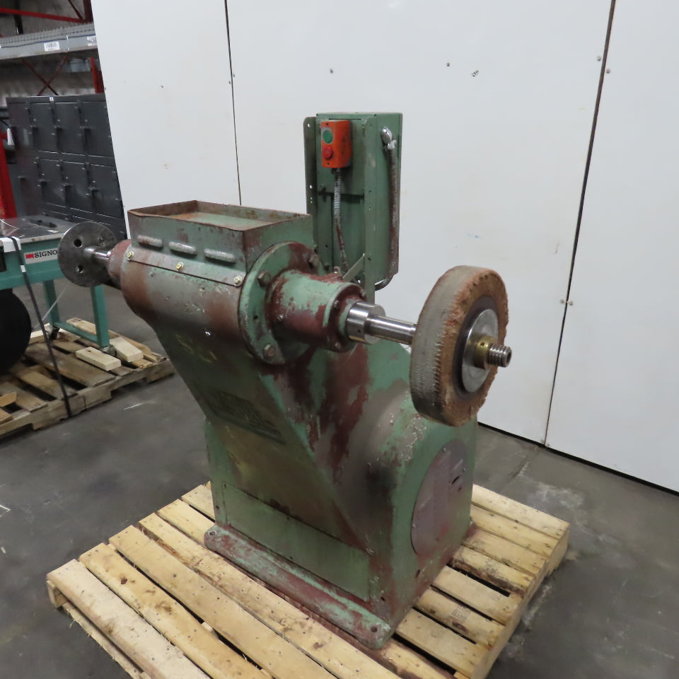 Hammond 7.5HP Double Head Polishing & Buffing Lathe Jack 230/460V 3PH (5-R0L-B)
