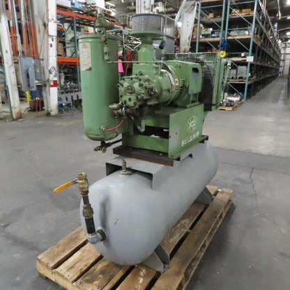 Sullair 10-25 AC/AC 120 Gal Rotary Screw Air Compressor 3PH 25HP 115PSI 230/460V
