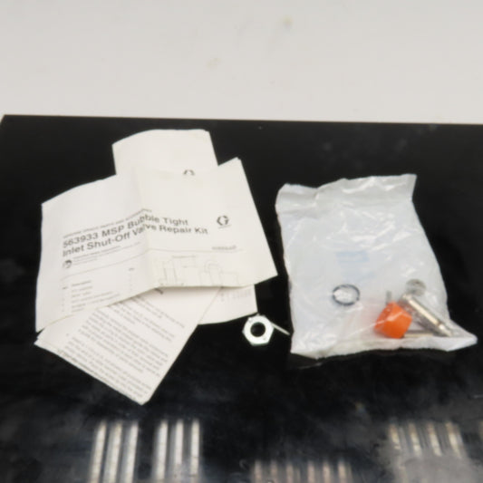 Graco V560S094 563933 MSP Bubble Tight Inlet Shut Off Valve Repair Kit