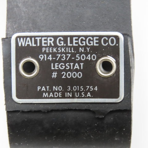 Walter G Legge Co. Legstat 2000 Static Environment Personal Grounding Garter Set