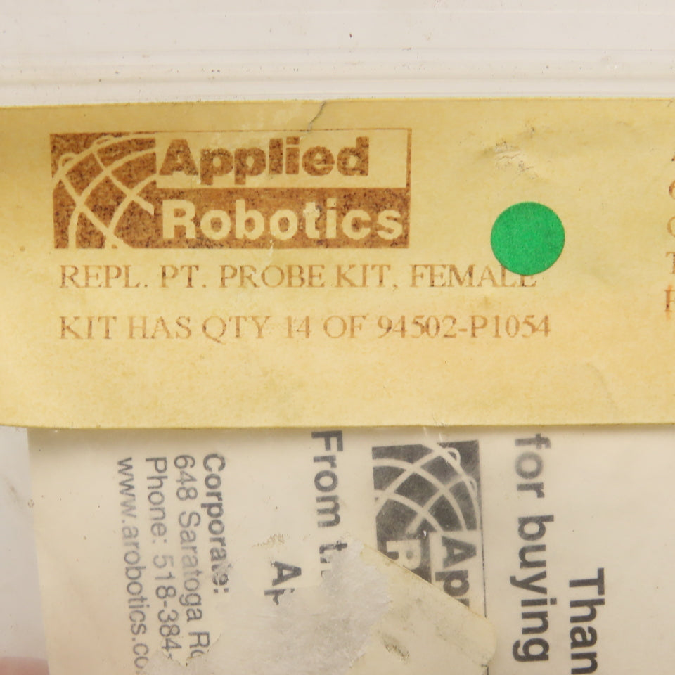 Applied Robotics 95509 Replacement Female Probe Kit 14 Pins 94502-P1054