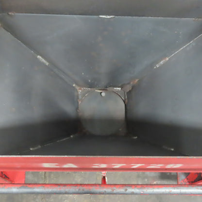 21 Gallon 0.1 Cubic Yard Mobile Bulk Storage Bin 45° Cone Slope Hopper W/Casters