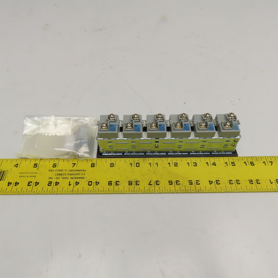 IDEC SLC30N-0106-DD2FB 6 Square LED Light Bar Display 24V AC/DC