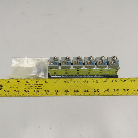 IDEC SLC30N-0106-DD2FB 6 Square LED Light Bar Display 24V AC/DC
