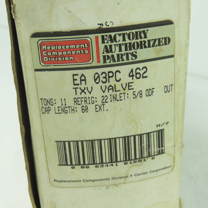 Sporlan EA03PC462 TXV Thermostatic Expansion Valve