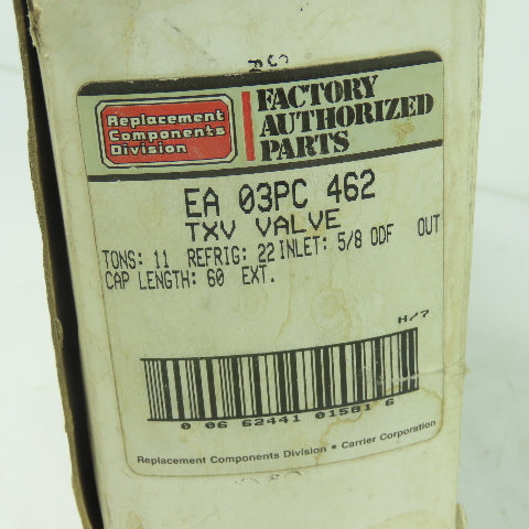 Sporlan EA03PC462 TXV Thermostatic Expansion Valve
