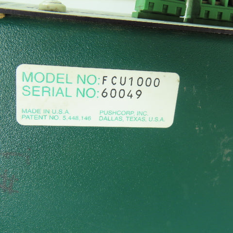 PushCorp FCU1000 Active Force Device Controller 100-240VAC
