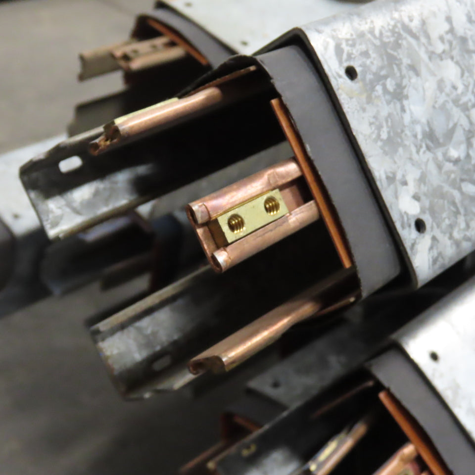 Gould TD310R Trol-E-Duct 190' Copper Busway 100A 3-Phase 3W 600VAC (19 Sections)