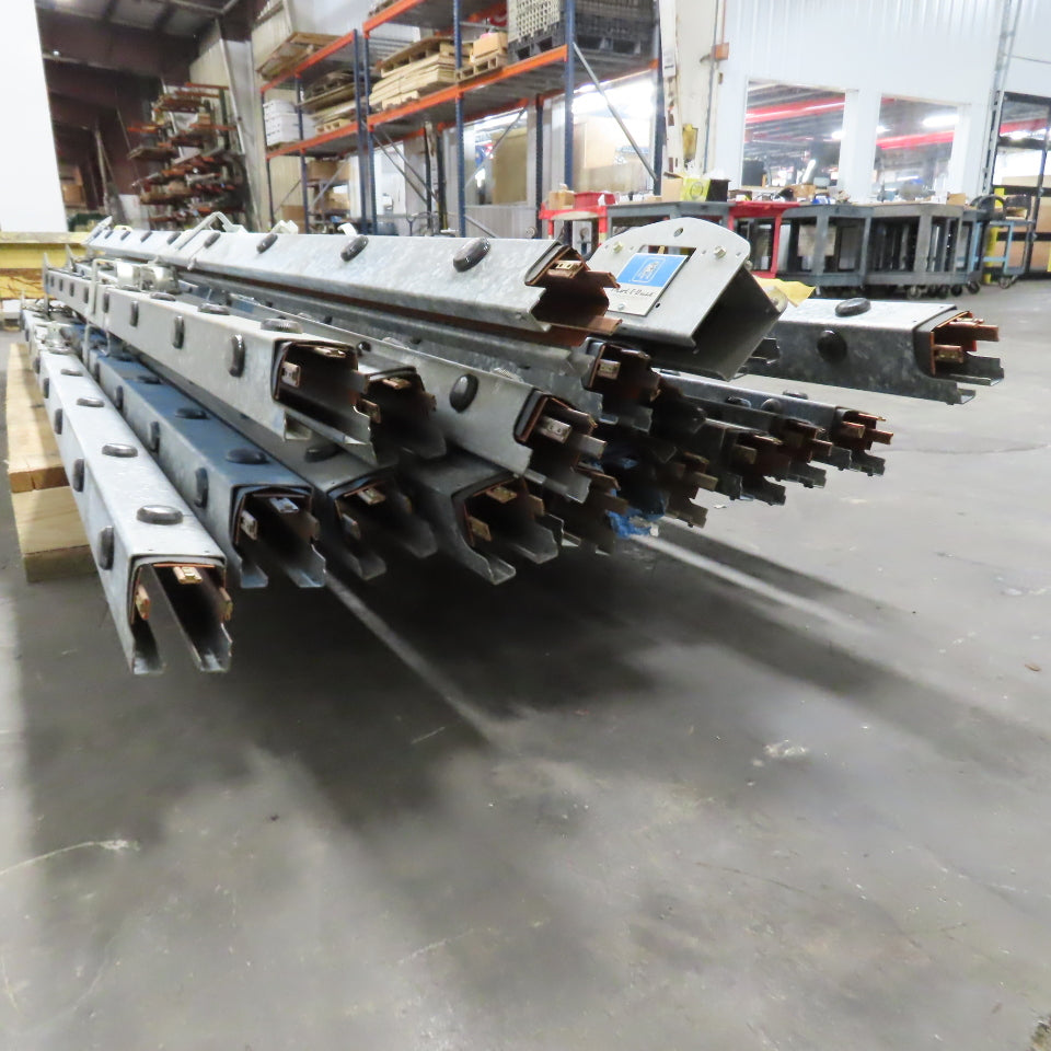 Gould TD310R Trol-E-Duct 190' Copper Busway 100A 3-Phase 3W 600VAC (19 Sections)