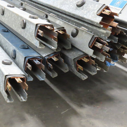 Gould TD310R Trol-E-Duct 190' Copper Busway 100A 3-Phase 3W 600VAC (19 Sections)