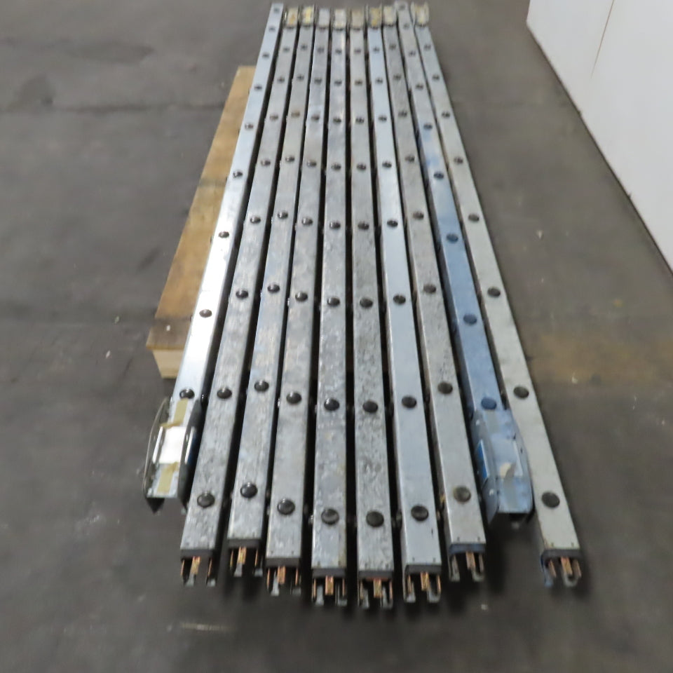 Gould TR310 Trol-E-Duct 100' Copper Busway 100A 3-Phase 3W 600VAC (10 Sections)