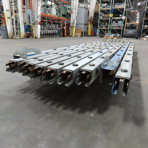 Gould TR310 Trol-E-Duct 100' Copper Busway 100A 3-Phase 3W 600VAC (10 Sections)
