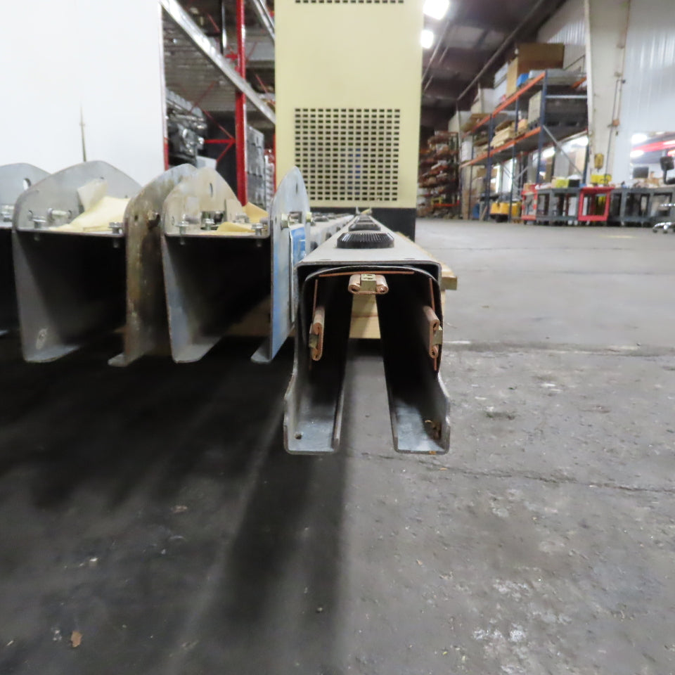 Gould TR310 Trol-E-Duct 100' Copper Busway 100A 3-Phase 3W 600VAC (10 Sections)