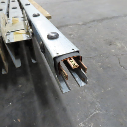 Gould TR310 Trol-E-Duct 100' Copper Busway 100A 3-Phase 3W 600VAC (10 Sections)