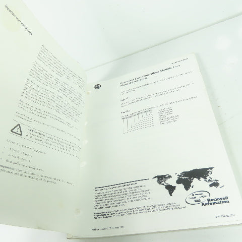 Allen Bradley 1203-GK5 Or 1336-GM5 Devicenet Communications Module User Manual