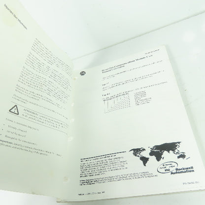 Allen Bradley 1203-GK5 Or 1336-GM5 Devicenet Communications Module User Manual