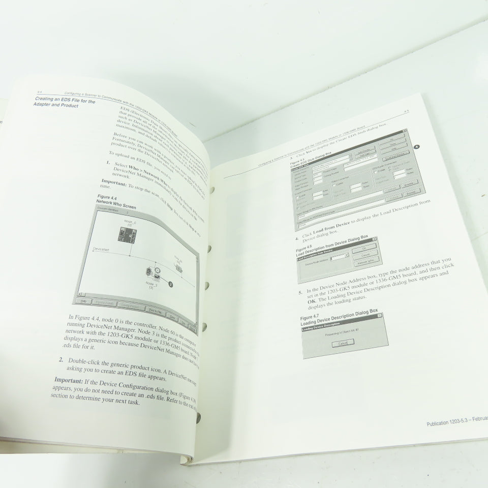 Allen Bradley 1203-GK5 Or 1336-GM5 Devicenet Communications Module User Manual