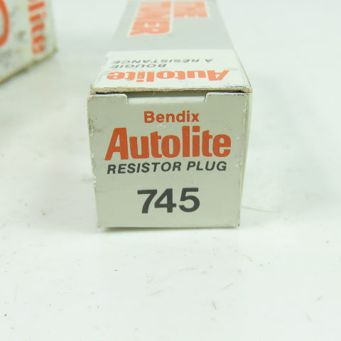 Autolite The Tuner 745 Resistor Plug Lot Of 10