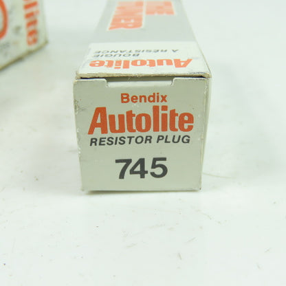Autolite The Tuner 745 Resistor Plug Lot Of 10