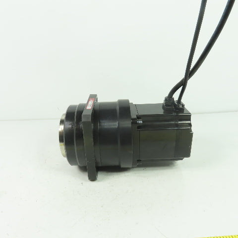 Yaskawa SGMPH-04AAAGB01 AC Servo Gear Motor 200V 400W 2.6A W/ CP-25A-11-F002B-SP