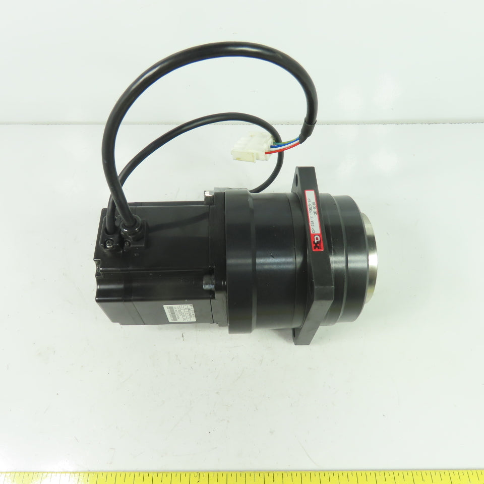 Yaskawa SGMPH-04AAAGB01 AC Servo Gear Motor 200V 400W 2.6A W/ CP-25A-11-F002B-SP