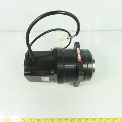 Yaskawa SGMPH-04AAAGB01 AC Servo Gear Motor 200V 400W 2.6A W/ CP-25A-11-F002B-SP