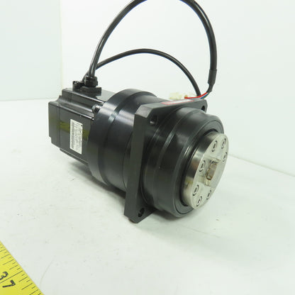 Yaskawa SGMPH-04AAAGB01 AC Servo Gear Motor 200V 400W 2.6A W/ CP-25A-11-F002B-SP