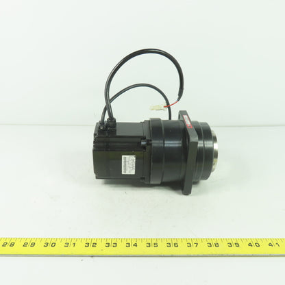 Yaskawa SGMPH-04AAAGB01 AC Servo Gear Motor 200V 400W 2.6A W/ CP-25A-11-F002B-SP