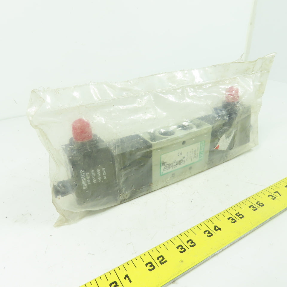 Numatics 92181-AC Pneumatic Solenoid Valve 120PSI 115V Coil