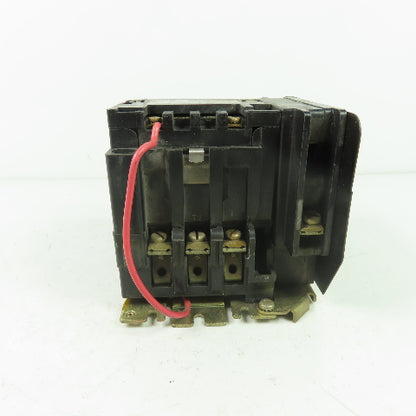 Square D 8502 S30-2 Size 0 Contactor 600VAC 5HP 120V Coil