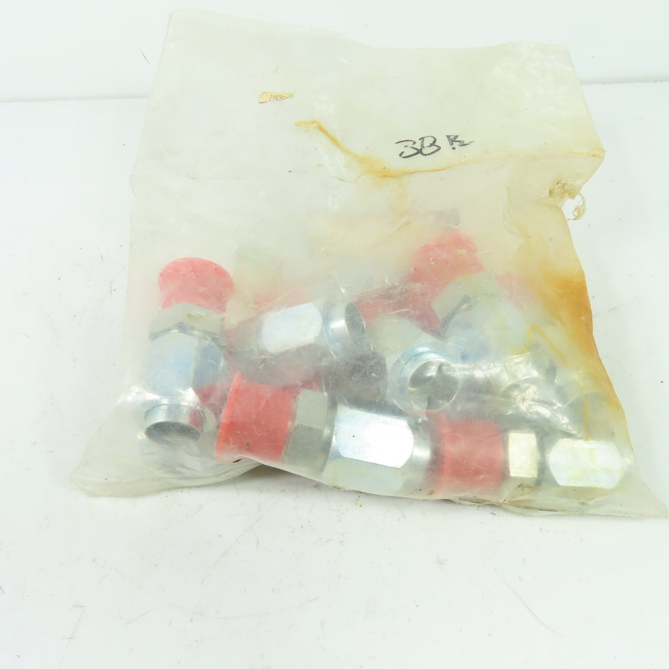 Motion Industries EBTX-S Straight Hydraulic Fittings Lot Of 10