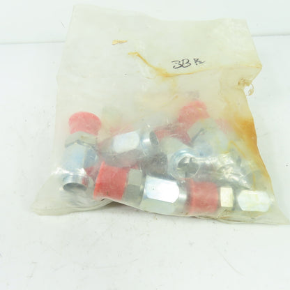 Motion Industries EBTX-S Straight Hydraulic Fittings Lot Of 10