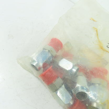 Motion Industries EBTX-S Straight Hydraulic Fittings Lot Of 10