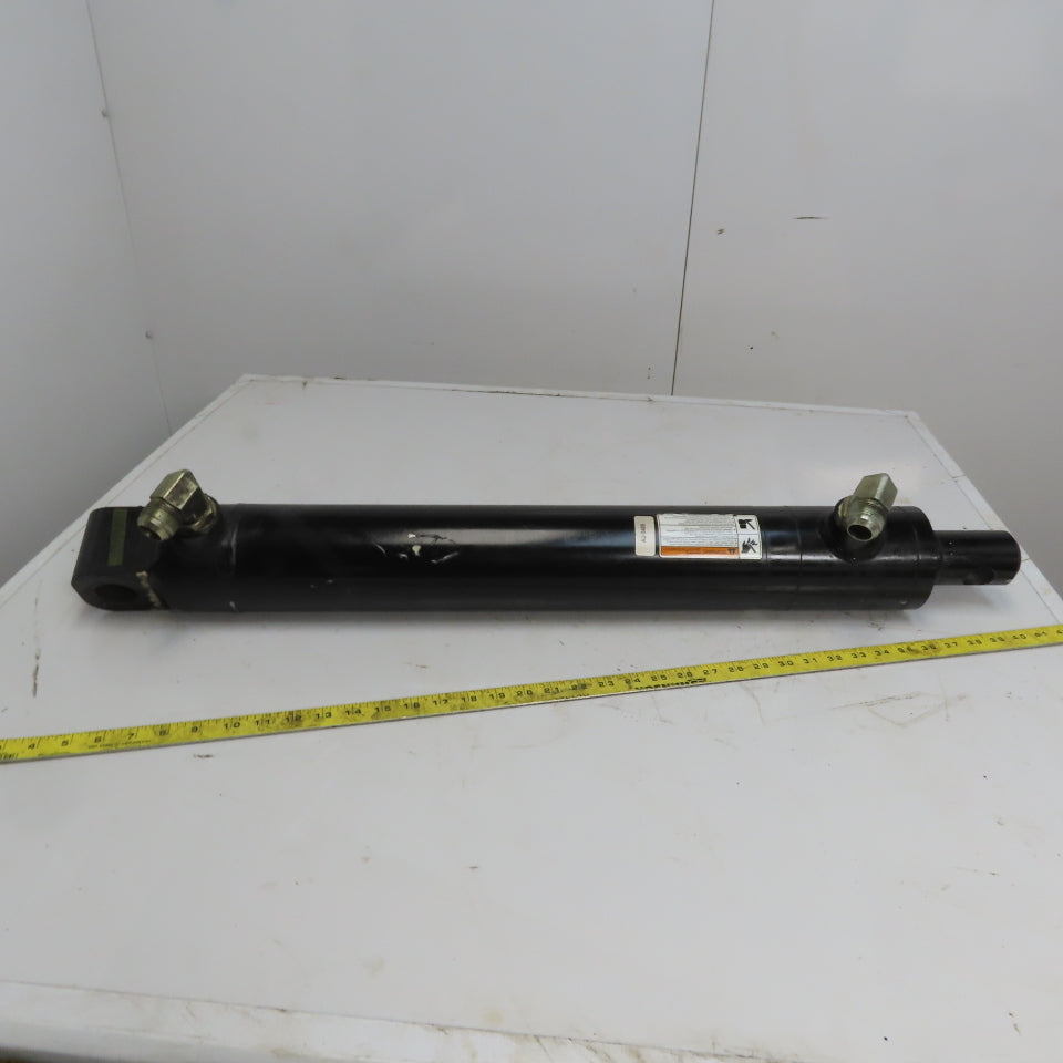 AU-0408 Double Acting Hydraulic Cylinder 4" Bore 22" Stroke 2-1/2" Rod