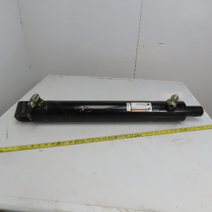 AU-0408 Double Acting Hydraulic Cylinder 4" Bore 22" Stroke 2-1/2" Rod
