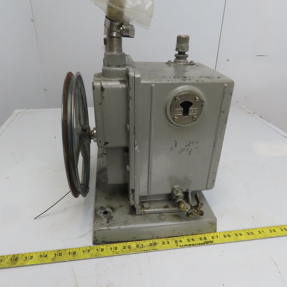 Seargent Wells Scientific Co. Duo-Seal Belt Driven Vacuum Pump