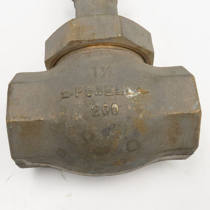 Powell Fig 110 1-1/4" Bronze Globe Valve #200